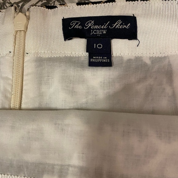 J.crew factory animal print pencil skirt - Picture 2 of 3